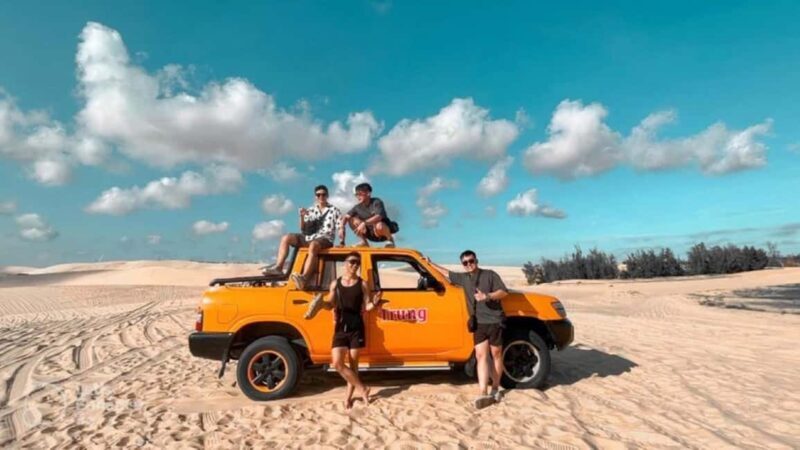 Day Tour: TaCu Mount - Muine Sand Dunes Jeep (Half/Full day) - The Spectacular Sand Dunes: White and Red
