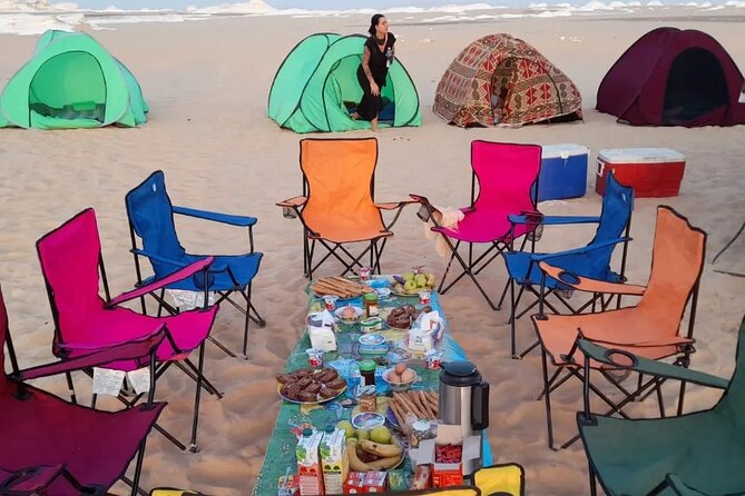Day Tour to Bahariya Oasis Visit Black and White Desert From Cairo - Meal Inclusions