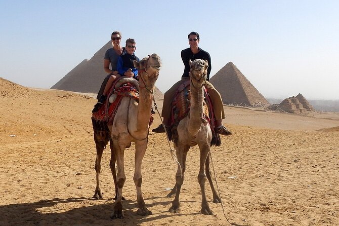 Day Tour to Giza Pyramids, Sphinx, Camel Ride and the Egyptian Museum - Camel Ride Experience Highlights