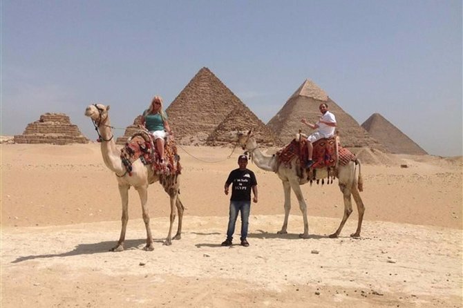 Day Tour To Giza Pyramids With Camel Ride And Egyptian Museum - Tour Duration and Itinerary Highlights