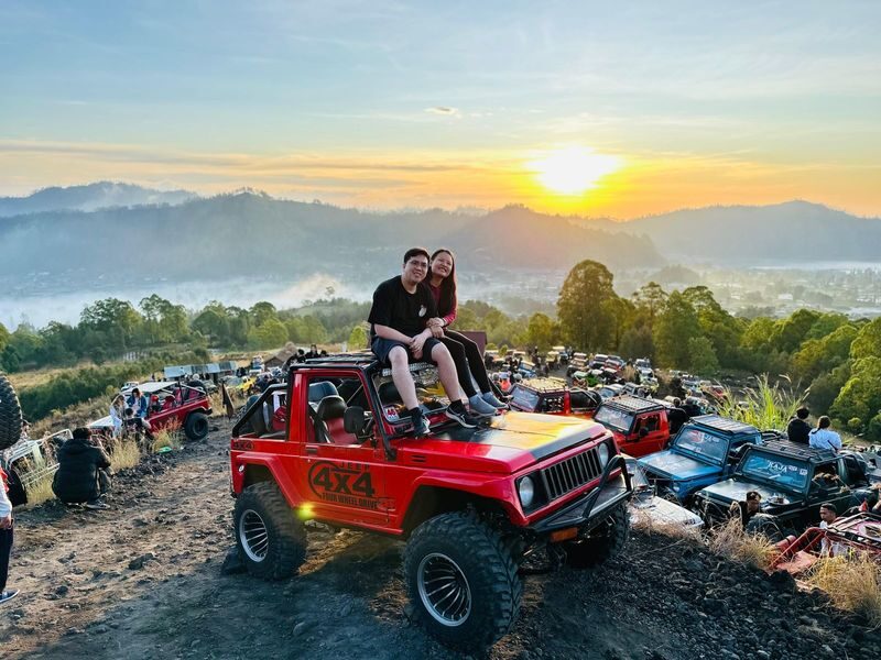 Day Tour Ubud and Mount Batur Jeep Sunrise with Highlight Activities - Rice terraces offer a slower change of pace