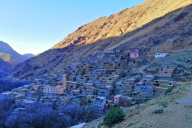 Day Trip: Desert Agafay & Atlas Mountains & Waterfalls & Berber Villages - Waterfall Adventure