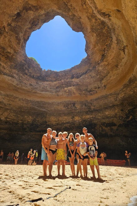 Day Trip to Algarve, Benagil Cave and Portimão From Lisbon - Dramatic Algar Seco Formations