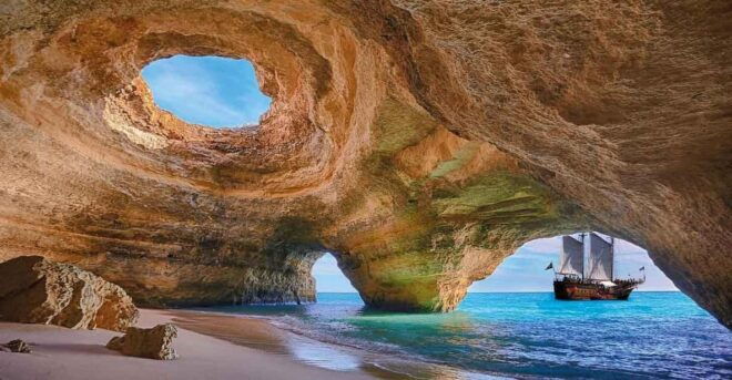 Day Trip to Algarve, Benagil Cave and Portimão From Lisbon - Relaxing Marina Beach