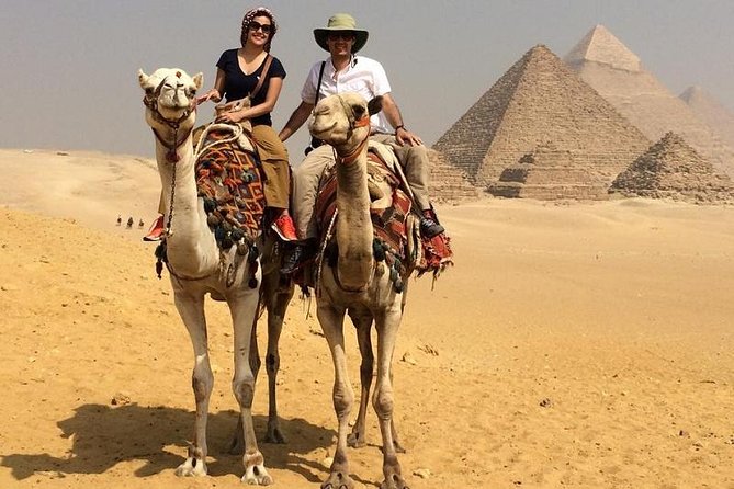 Day Trip to Giza Pyramids, Sphinx and Egyptian Museum With Camel Ride and Lunch - Inclusions