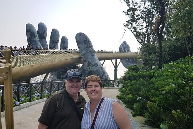 Day Trip to Golden Bridge, Ba Na Mountain via Cable Car From Hoi an or Da Nang - Golden Bridge Marvel