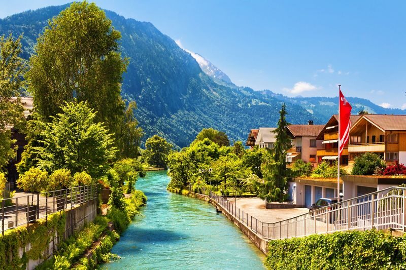 Day Trip to Interlaken from Zurich - Interlaken between two lakes and three famous peaks