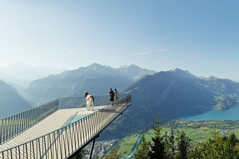 Day Trip to Interlaken with Harder Kulm Funicular - Harder Kulm: Interlaken from above