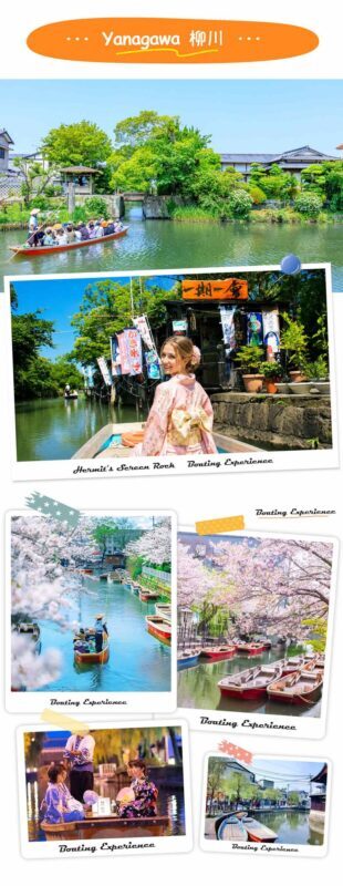 Dazaifu Tenmangu (Optional Kimono), Nyoirinji, Yanagawa Boat Ride & Tosu Outlets day tour - Making room for Tosu outlets