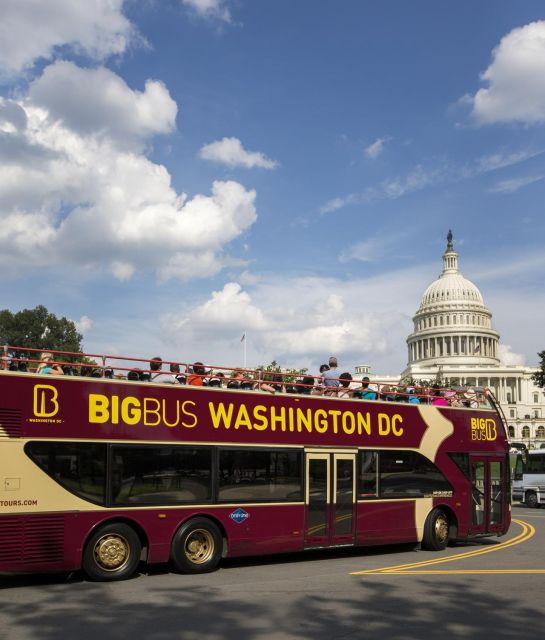 DC Combo: Big Bus City Highlights Tour & 2-Hour Sunset Tour - Good To Know