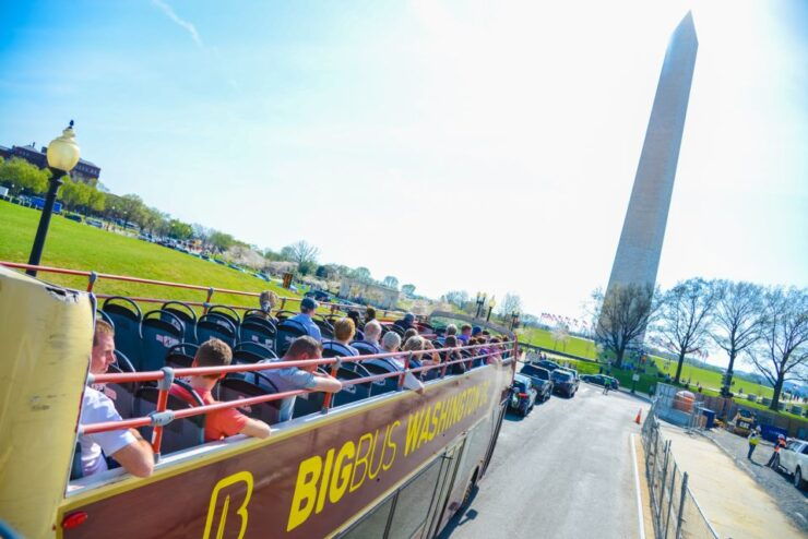 DC: Hop-On Hop-Off Sightseeing Tour by Open-top Bus - Sightseeing Route and Drop-off Locations