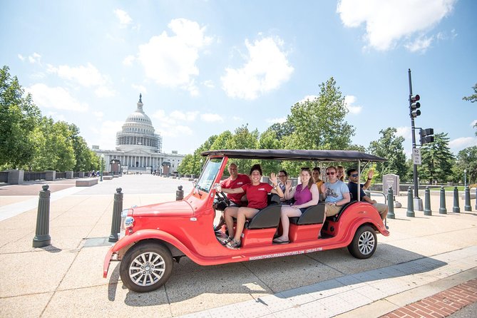 DC Monuments and Capitol Hill Tour by Electric Cart - Tour Overview