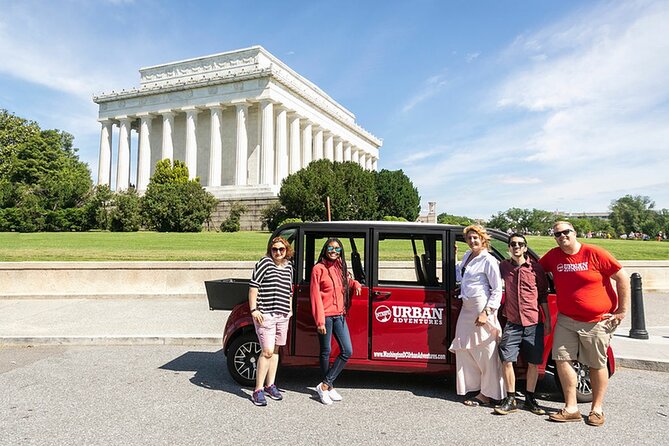 DC Monuments and Capitol Hill Tour by Electric Cart - Tour Route and Itinerary