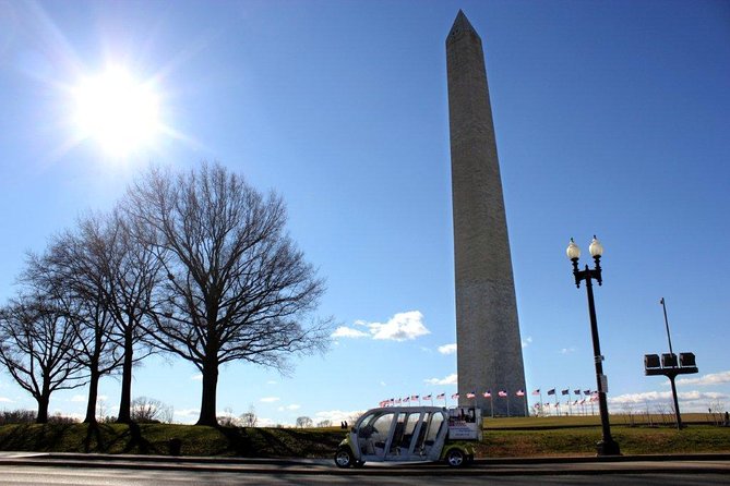 DC Monuments and Capitol Hill Tour by Electric Cart - Additional Information