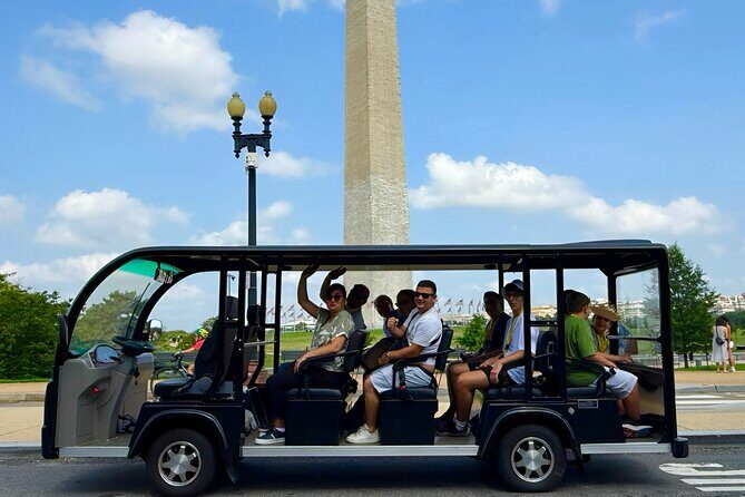DC Monuments Day or Night American History Guided E-Cart Tour - Transportation and Group Dynamics