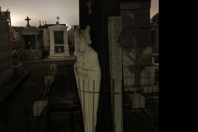 Dead of Night Ghosts and Cemetery Bus Tour - Stop 1: Bayout St. John