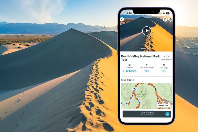 Death Valley National Park Self-Guided Audio Tour - The Itinerary in Detail: What You Can Expect