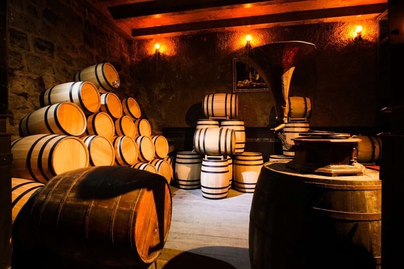 Debay Wine Cellar Wine Tasting Experience in Sun World Ba Na Hills - A cellar cut into Ba Na Mountain