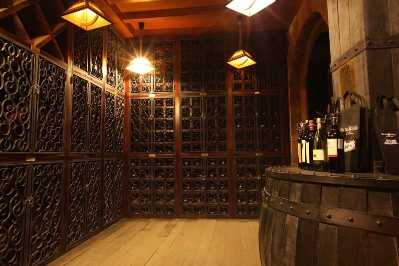 Debay Wine Cellar Wine Tasting Experience in Sun World Ba Na Hills - The garden and mountain view at the end