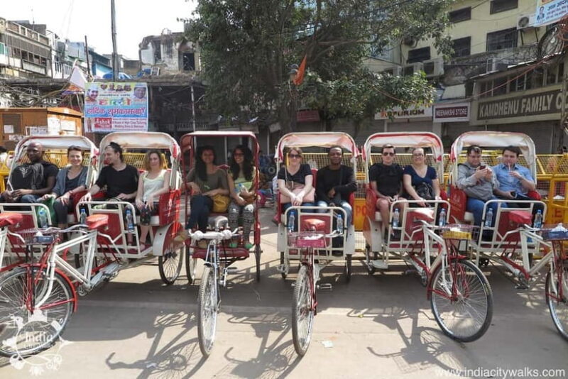 Delhi: Old Delhi Guided Tour with Rickshaw & Entry Tickets - Transportation and Comfort