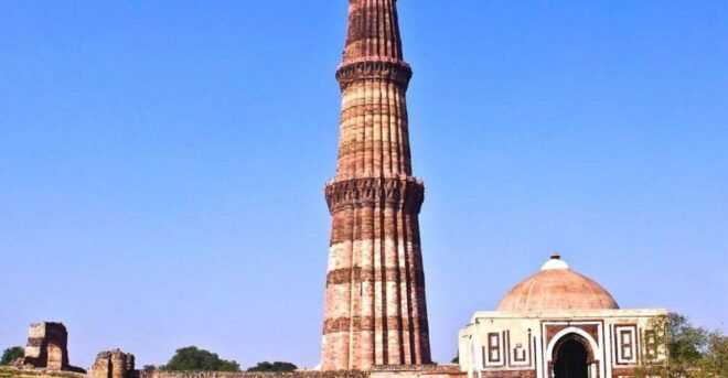 Delhi: Qutub Minar Entry Ticket & Guided Tour With Transfer - Itinerary