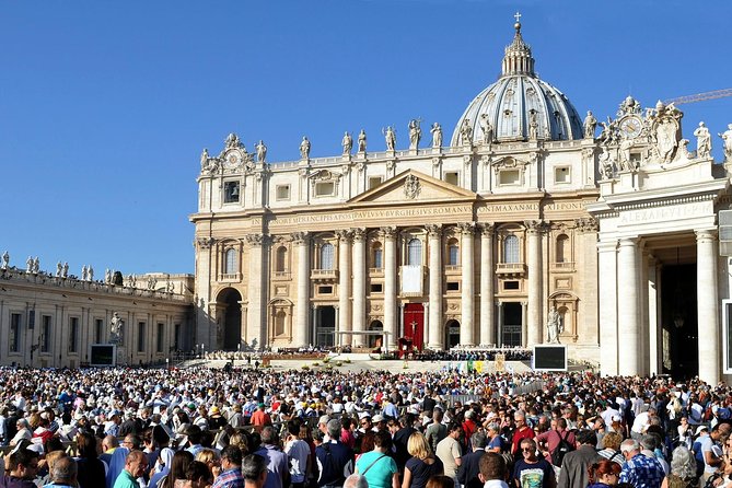 Delivery of Access Tickets for Papal Audience in Saint Peters Square - Meeting Point Information
