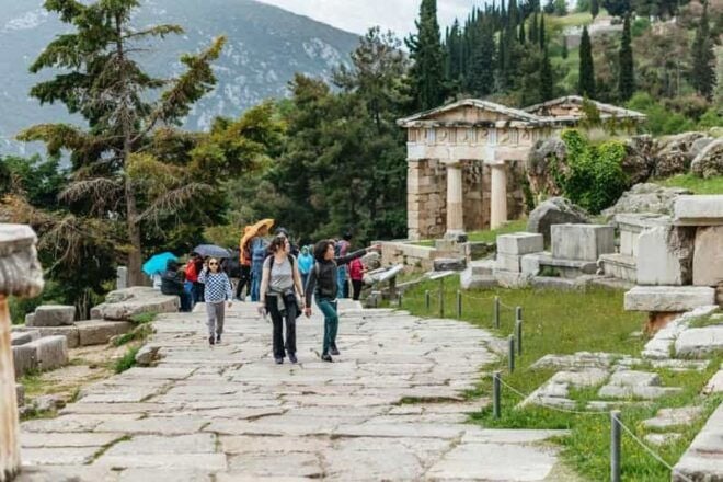 Delphi Oracle & Ancient Corinth Saint Paul Steps - The Journey to Delphi