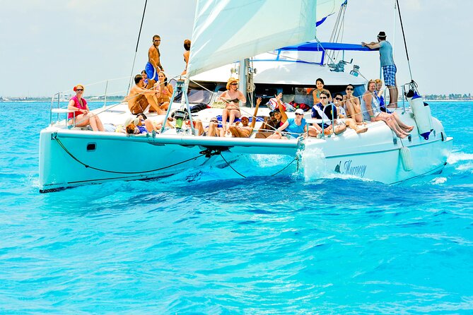 Deluxe Catamaran Tour to Isla.Mujeres! Open Bar, Lunch and Snorkeling Included - Schedule and Transportation