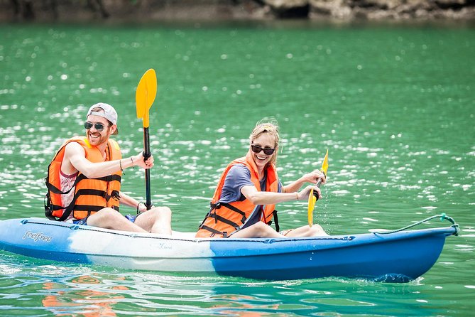 Deluxe Full Day Ha Long Bay With Kayaking - Kayaking at Floating Fishing Village