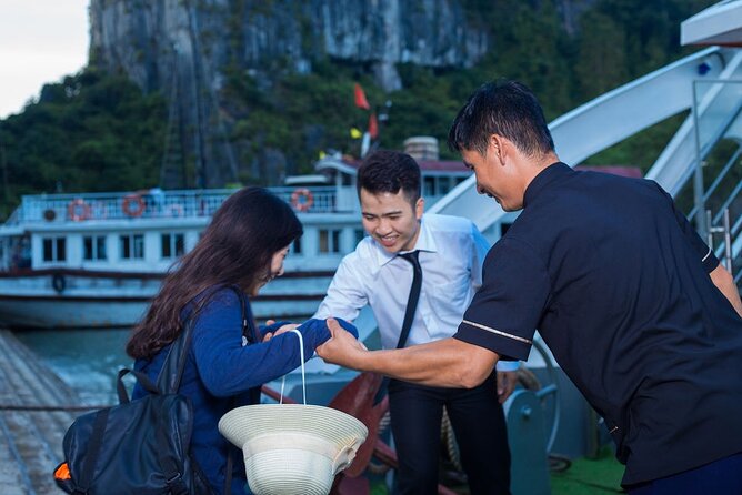 Deluxe Halong Bay Day Cruise Small Group With Better Care - Common Questions