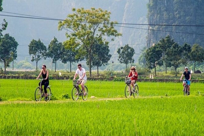 Deluxe Hoa Lu Trang An Mua Cave Small Group: Boat Trip, Biking, Hiking,Limousine - Biking to Countryside Area