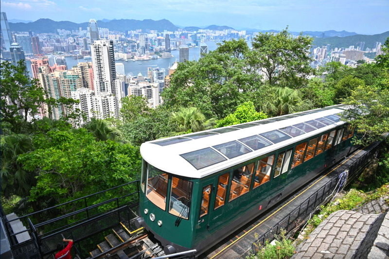 Deluxe Hong Kong Day Tour: Priority Peak Tram, City Walk & Dim Sum - Man Mo Temple offers a quieter pause