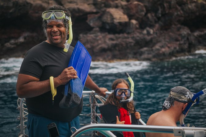 Deluxe Snorkel & Dolphin Watch Aboard a Luxury Catamaran From Kailua-Kona - Snorkeling and Activities