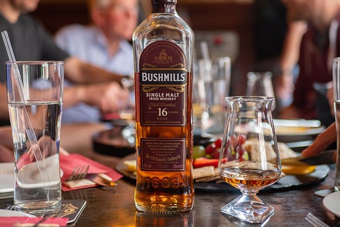Deluxe Whiskey and Food Tasting in Dublin - Tasting Irish Delicacies Paired With Whiskey