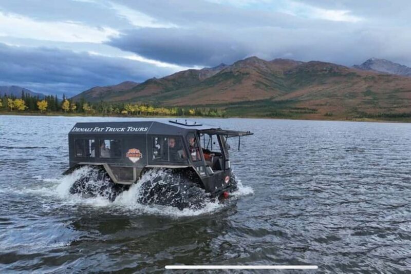 Denali: 3 Hour Fat Truck/SHERP Off-Road Adventure - Exploring the Frozen Palisades and Geological Marvels