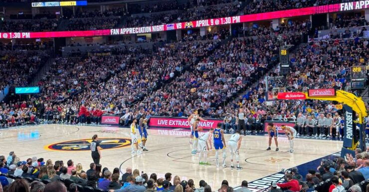 Denver: Denver Nuggets NBA Game Ticket at Ball Arena - Experience: Electrifying Atmosphere, Cheer on Denver Nuggets, Convenient Mobile Ticket
