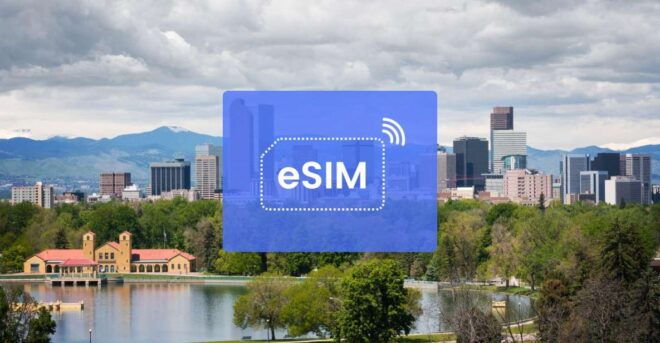 Denver: Us/ North Americas Esim Roaming Mobile Data Plan - Location Details and Accessibility of the Plan