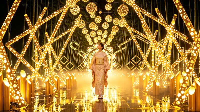 Depart at noon Arashiyama Moon Lantern Festival Limited | Kyoto Fushimi Inari Shrine & Nara Park Day Trip (Small Group with Driver-Guide, Optional Hotel Pickup) - A noon departure for three very different stops