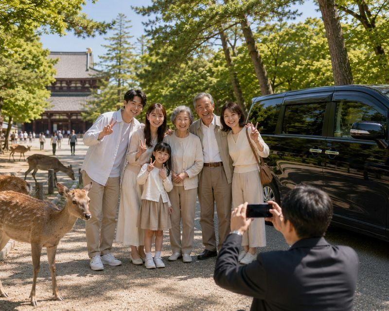 Departing from Osaka/Kyoto: Kyoto/Nara/Osaka Enjoy a flexible and customized chartered car day trip in Kansai - A flexible car day, not a fixed sightseeing tour