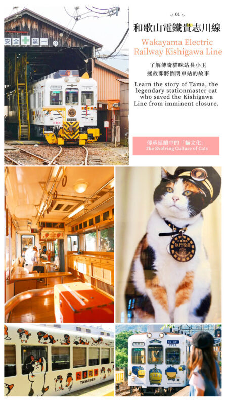 (Departing from Osaka) Wakayama Shirahama Day Trip: Cat Stationmaster Kishi Station & Toretore Seafood Market & Senjojiki Coast Scenic View - Kishi Station and its feline stationmaster