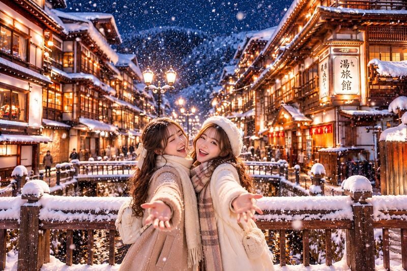 Departing from Tokyo: Ginzan Onsen, Zao Snow Monsters, Fox Village, and Hot Spring Ryokan Two-Day Tour - The long ride north from Tokyo