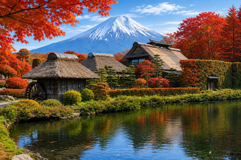 Departing from Tokyo: Mount Fuji Scenic Day Tour | 5th Station, Kawaguchiko Matcha, Oshino Hakkai, Arakurayama Sengen Park - A full day from Shinjuku to the Fuji area