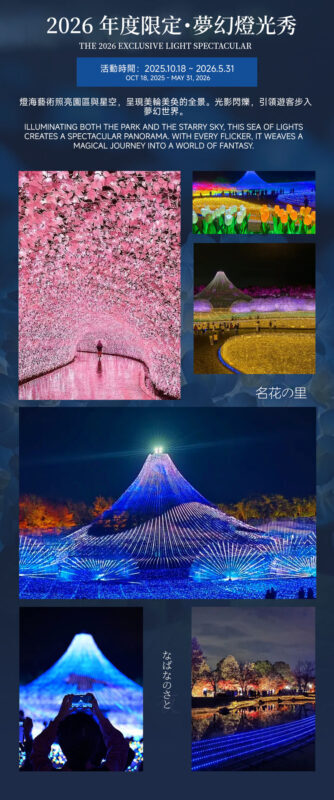 Departure from Nagoya | Japans Largest Illumination Show, Nabana no Sato + Nagashima Outlet One-Day Tour - Who will get the most from this day trip