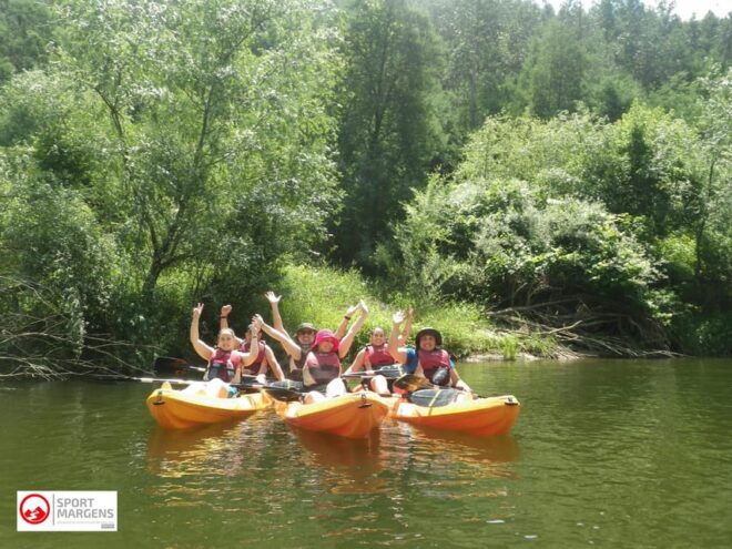 Descent of the Mondego River in Kayak - Safety and Supervision Measures