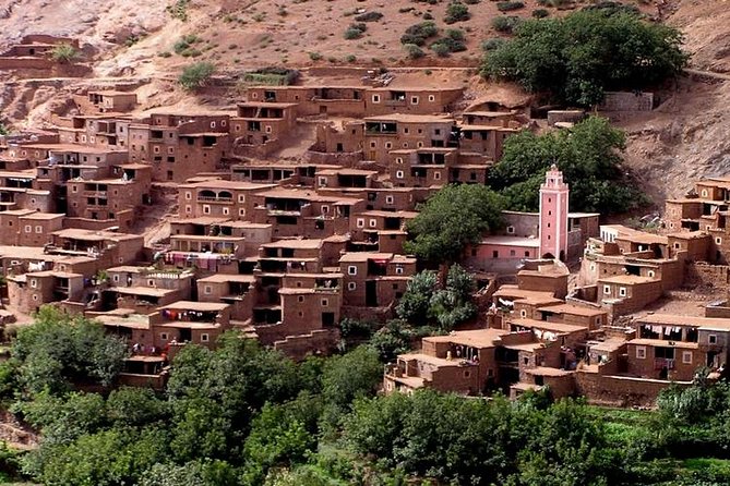 Desert Agafay and Atlas Mountains Waterfall & Camel Ride Day Trip From Marrakech - Itinerary Overview