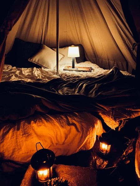 Desert Den Canvas Tent for 2 - Restrictions and Additional Information