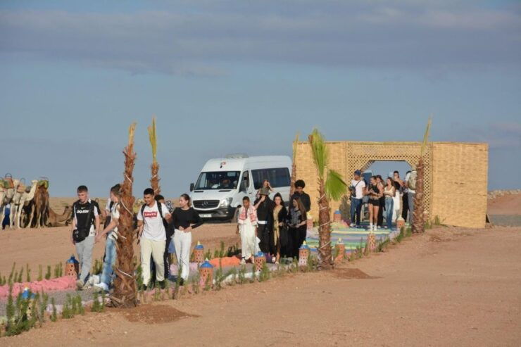 Desert Dreams: Camel Ride & Dinner Show in Agafay - Experience in Agafay Desert