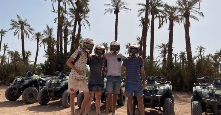 Desert of the Palm Grove of Marrakech: Discover in Quad - Activity Details