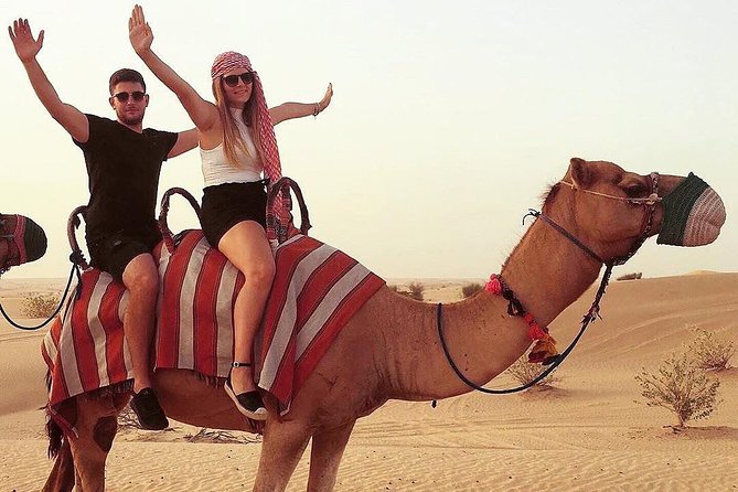 Desert Safari 4x4 Drive With Camel Ride,Belly DanceTanura & Fire Show BBQ Dinner - Pricing and Additional Information