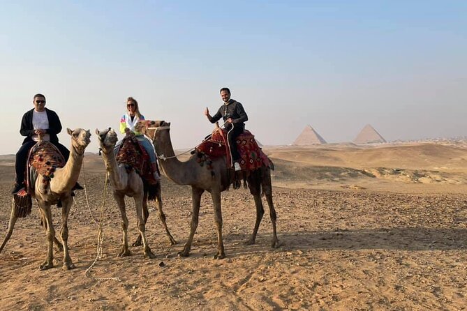 Desert Safari Around The Pyramids of Giza With Camel Riding - Highlights
